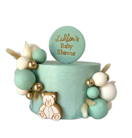 Baby Shower - Nude & Eucalyptus